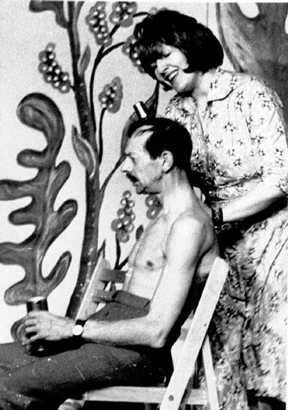 Lennart Lidén och Mona Norén