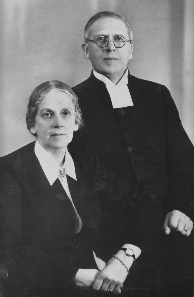 Anna och prästen Johan Ekbäck 